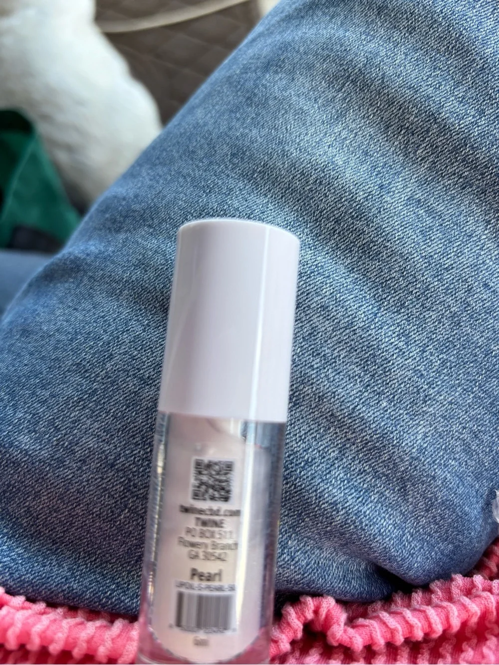 TMLL Shimmering Clear Lip Oil - Hydrating Shimmering Pearl.